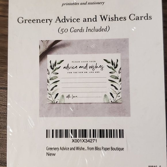 Advice and Wishes cards - Picture 3 of 3